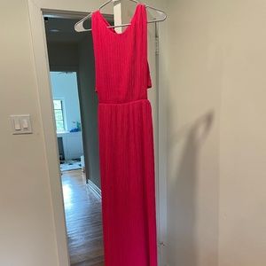 Beautiful BCBG hot pink gown